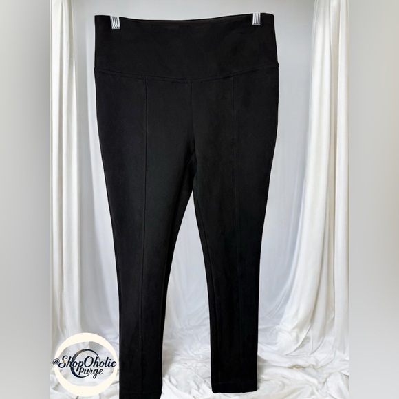 Black High Waisted Stretch Leggings XS - Picture 1 of 9